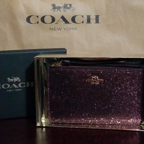 Coach Handbags - New Authentic Coach Large Wristlet